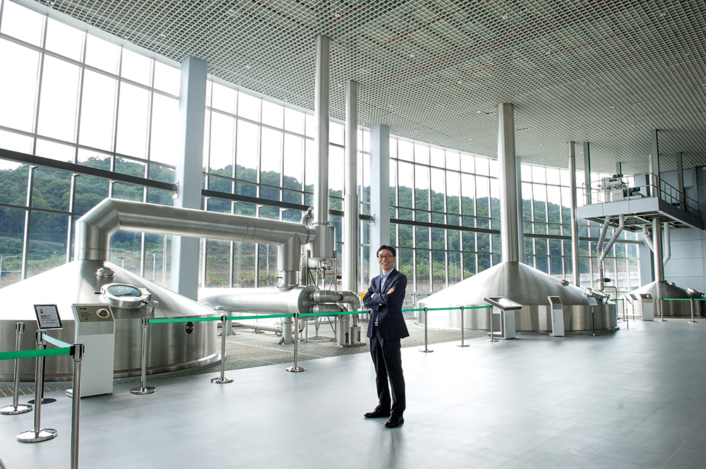 The new Steinecker brewhouse has been dimensioned for a brew measuring 400 hectolitres.